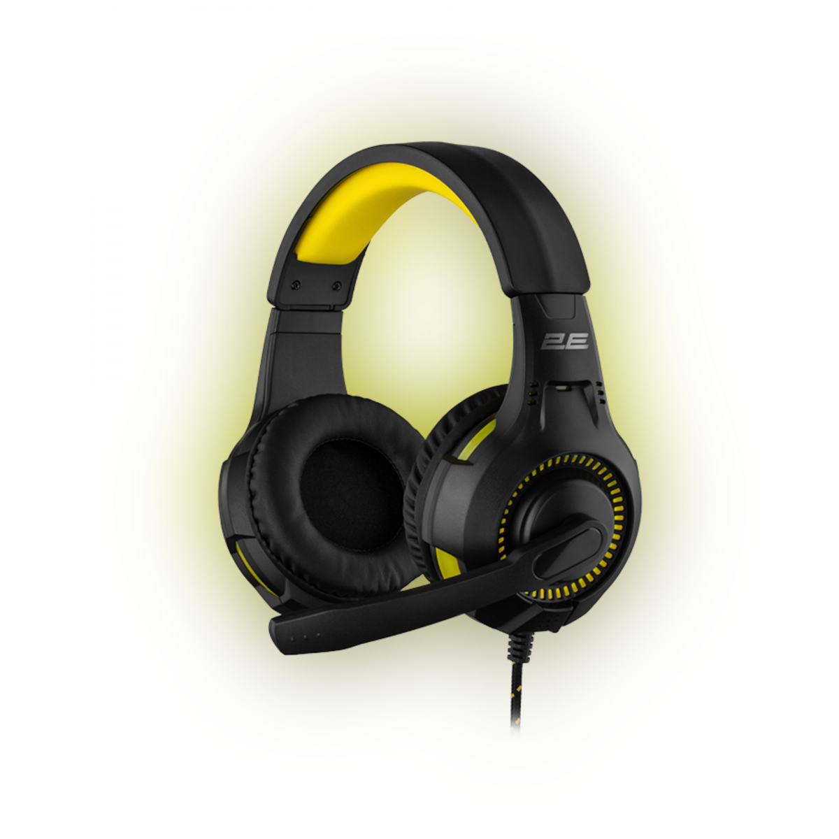 2E GAMING HG300 LED 3.5mm, black, игровые наушники