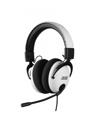 2E GAMING HG310 V2, mini-jack, 1.5м, white, игровые наушники