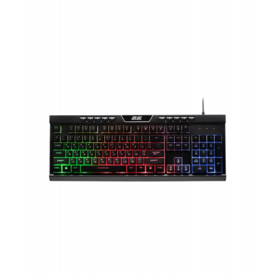 2E GAMING KG315 110key, USB-A, EN/RU, RGB, black, клавиатура