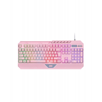 2E GAMING KG315 110key, USB-A, EN/RU, RGB, pink, клавиатура