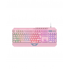 2E GAMING KG315 110key, USB-A, EN/RU, RGB, pink, клавиатура