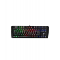 2E GAMING KG355 LED 87key USB, black, игровая клавиатура