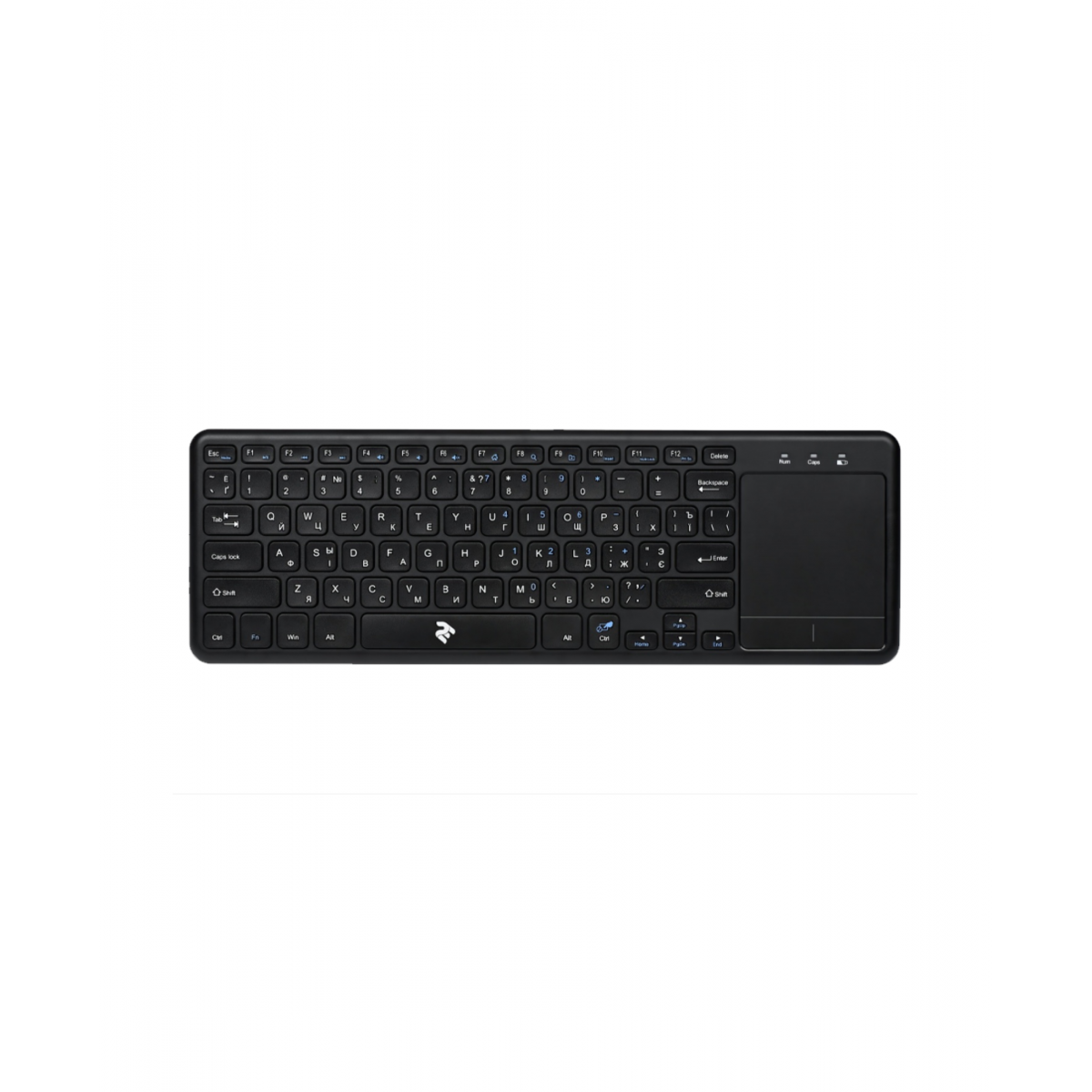 2E Touch Keyboard KT100 WL/BT, black, клавиатура