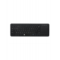 2E Touch Keyboard KT100 WL/BT, black, клавиатура