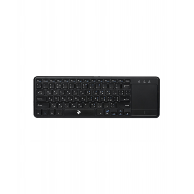 2E Touch Keyboard KT100 WL/BT, black, клавиатура