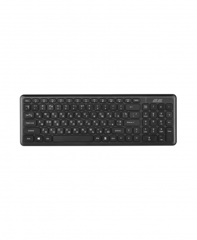 2E KS230 Slim WL, black, клавиатура