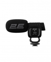 2Е MG020 Shotgun Pro, on/of, 3.5mm, микрофон пушка