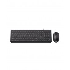 2E MK405 USB-A, black, комплект клавиатура + мышь