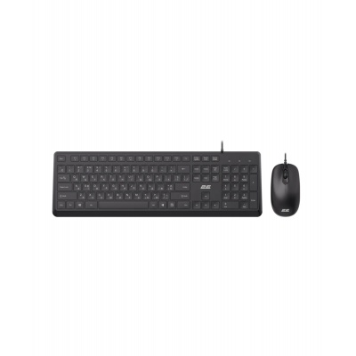 2E MK405 USB-A, black, комплект клавиатура + мышь