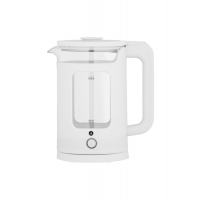 Ardesto EKL-T31GW, 1,5л, 1500Вт, стекло+пластик, white, электрочайник