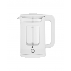 Ardesto EKL-T31GW, 1,5л, 1500Вт, стекло+пластик, white, электрочайник