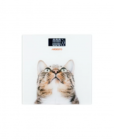 Ardesto SCB-965CAT, до 150kg, glass/multi-colored, весы напольные