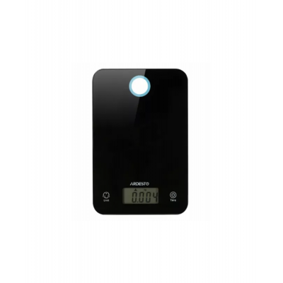 Ardesto SCK-839B до 5кг, glass/black, весы