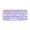 Logitech K380 Multi-Device, Lavender Lemonade, беспроводная клавиатура