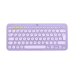 Logitech K380 Multi-Device, Lavender Lemonade, беспроводная клавиатура