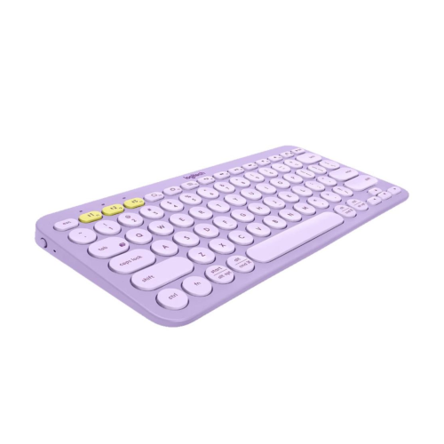 Logitech K380 Multi-Device, Lavender Lemonade, беспроводная клавиатура