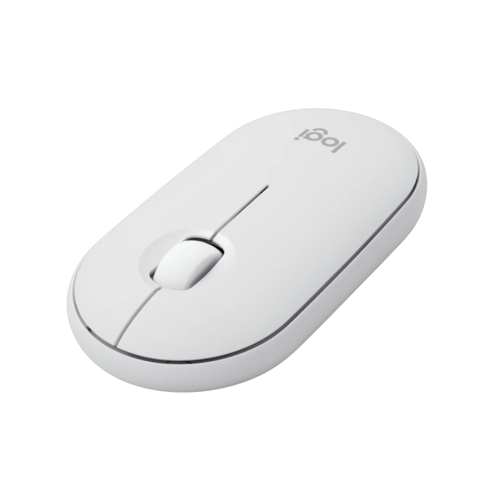 Logitech Pebble M350s Bluetooth Mouse tonal white, беспроводная мышь