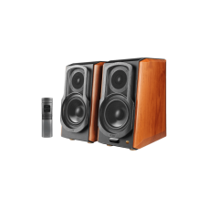 Edifier S1000W brown, активные Hi-Fi акустические колонки