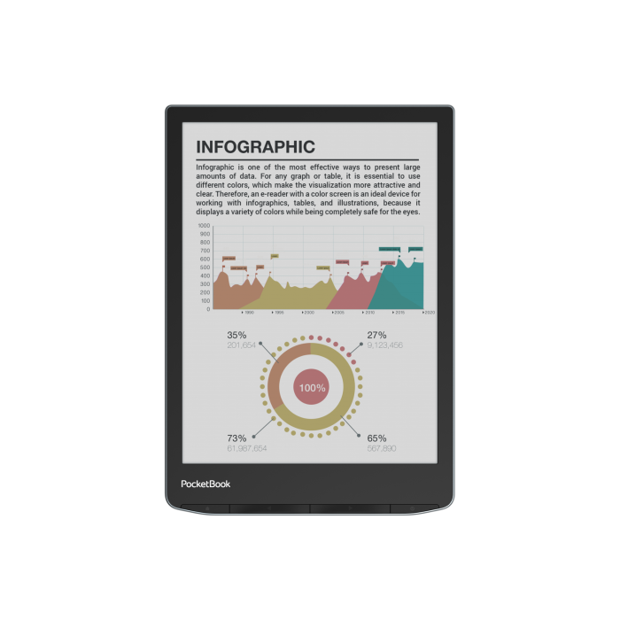 PocketBook 743K InkPad Color 3, электронная книга
