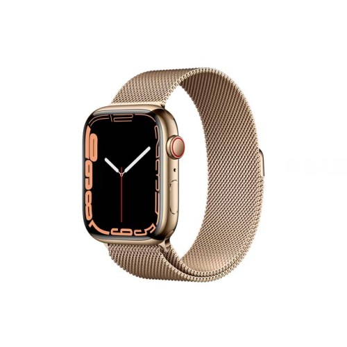 Apple Watch 7 45mm Milanese Loop gold, смарт-часы