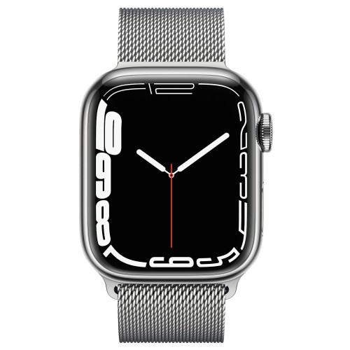 Apple Watch 7 45mm Milanese Loop silver, смарт-часы