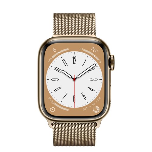 Apple Watch 8 45mm Stainless Steel gold, смарт-часы