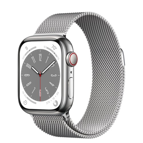 Apple Watch 8 45mm Stainless Steel black, смарт-часы