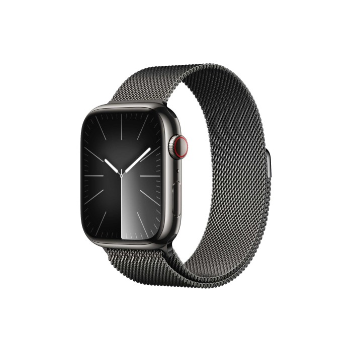 Apple Watch 9 45mm Milanese Loop black, смарт-часы