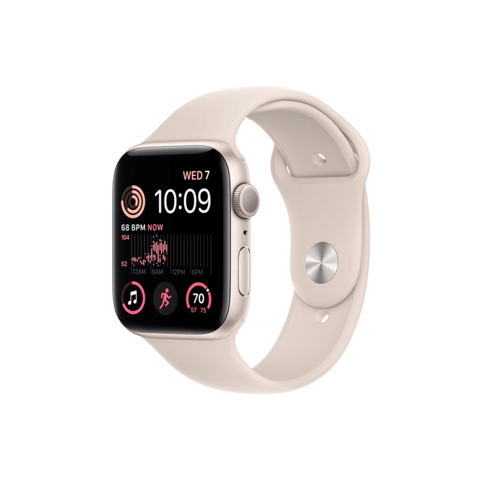 Apple Watch SE 2 44mm starlight, смарт-часы