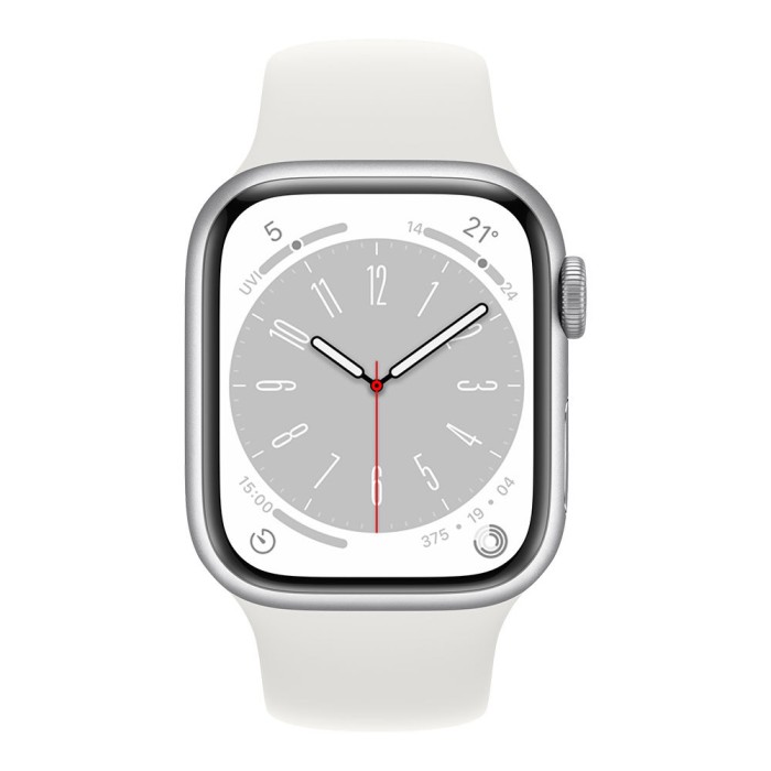 Apple Watch 8 41 silver, смарт-часы