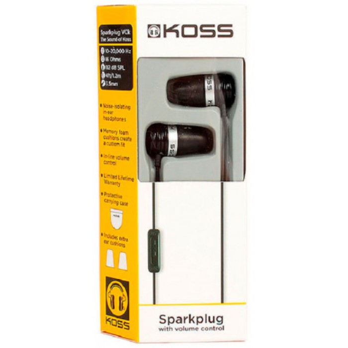 Koss SPARKPLUG VCk RW V2, проводные наушники
