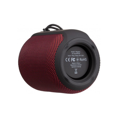 2E SoundXPod TWS MP3 Wireless Waterproof Red, акустическая система 