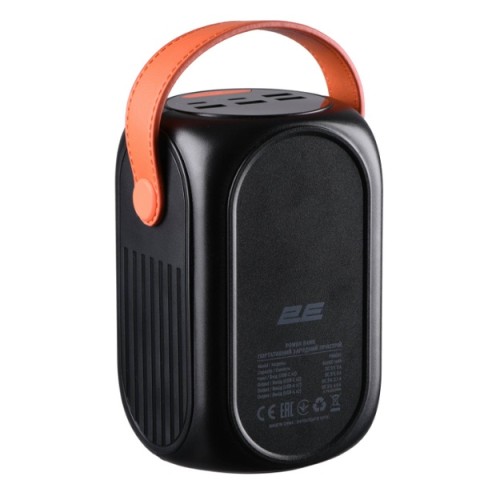 2E Power Bank Travel 60000mAh PD Black, внешний аккумулятор