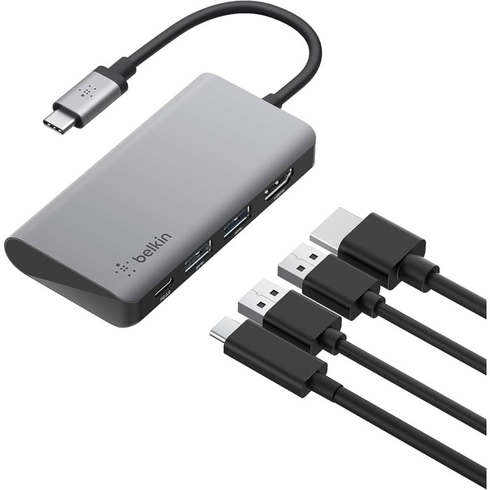 Belkin Adapter USB-C 4in1 Multiport Dock, адаптер