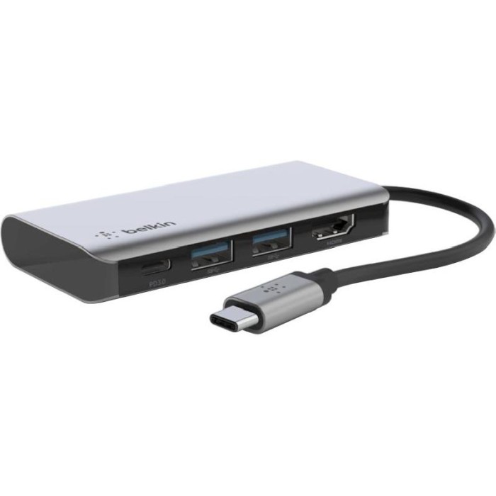 Belkin Adapter USB-C 4in1 Multiport Dock, адаптер