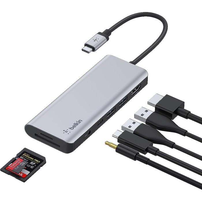 Belkin Adapter USB-C 7in1 Multiport Dock, адаптер