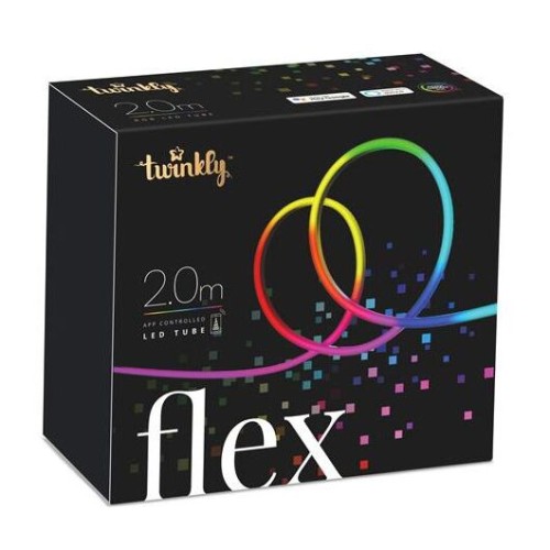 Smart LED Twinkly Flex RGB 200 IP20 2м белый, лента 