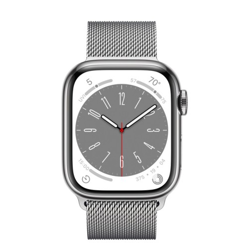 Apple Watch 8 45mm Stainless Steel silver, смарт-часы