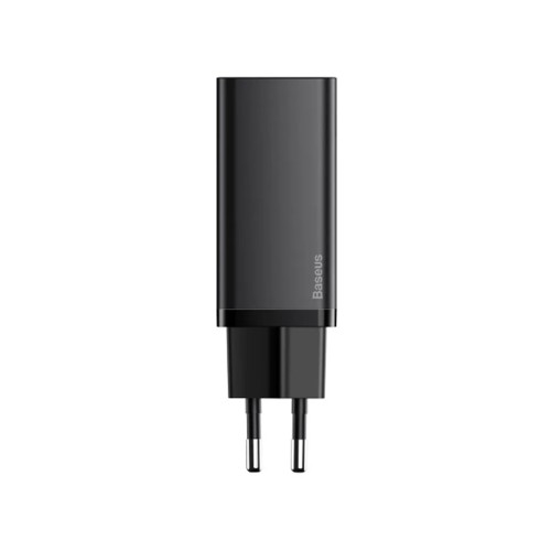 Baseus GaN2 Lite Quick ChargerC+U 65W, black, зарядное устройство