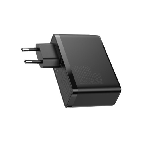 Baseus GaN2 Pro Quick Charger 2C+2U 100W EU, black, зарядное устройство