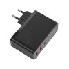 Baseus GaN2 Pro Quick Charger 2C+2U 100W EU, black, зарядное устройство