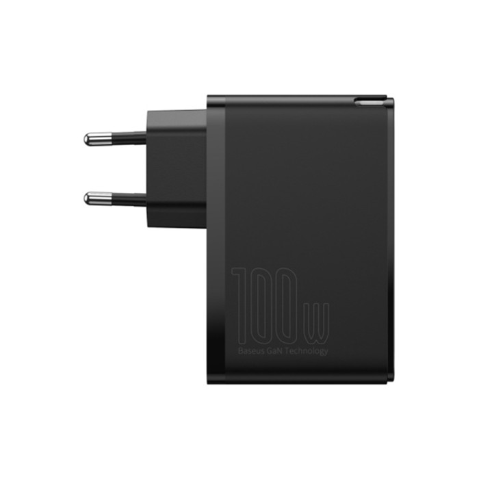 Baseus GaN2 Pro Quick Charger 2C+2U 100W EU, black, зарядное устройство