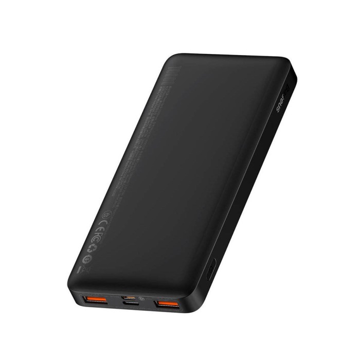 Baseus Bipow 10000 mAh 20 W, black, внешний аккумулятор