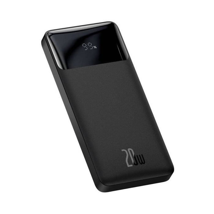 Baseus Bipow 10000 mAh 20 W, black, внешний аккумулятор