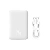 Baseus Magnetic Mini 10000 mAh 20W, white, внешний MagSafe аккумулятор