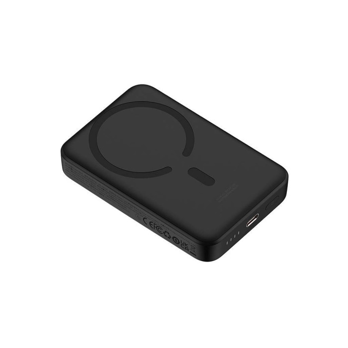 Baseus Magnetic Mini 10000mAh 30W, black, внешний MagSafe аккумулятор