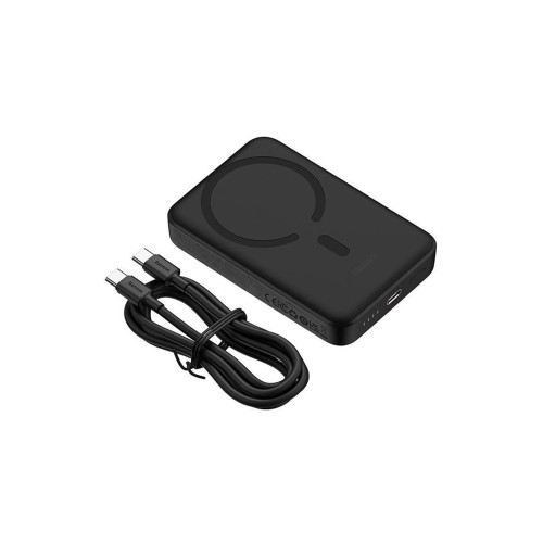 Baseus Magnetic Mini 10000mAh 30W, black, внешний MagSafe аккумулятор