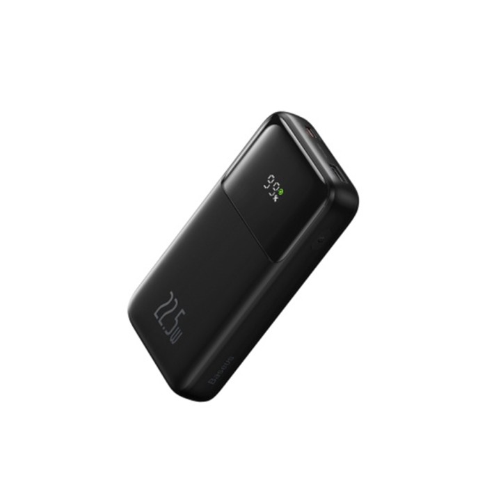 Baseus Comet Series Dual-Cable Power Bank 20000mAh 22.5W, black, внешний аккумулятор