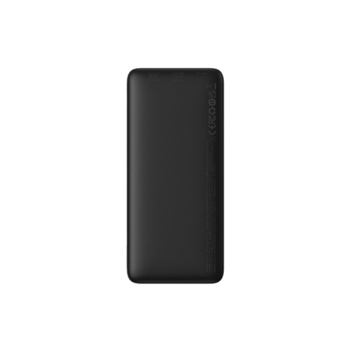 Baseus Airpow Fast Charge Power Bank 20W 10000mAh, black, внешний аккумулятор