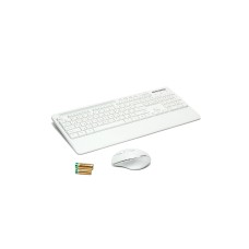 Avtech AVT CW603 White, беспроводная клавиатура и мышь